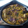 El cooksnap de Susana Raigal cuando hizo Paella valenciana.