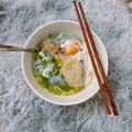Cooksnap của Hoài Thu Lê khi họ làm theo món Phở gà với mì lá tươi