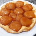 El cooksnap de Ludmila Binda cuando hizo Tarta Tatin.