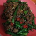Cooksnap dari Kartika Tjevan untuk resep Kacang panjang cah daging sapi (ala rest Tawan)