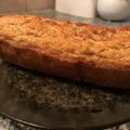 El cooksnap de Patricia Rapa cuando hizo Budín de banana light con 4 ingredientes sin huevo, 60 calorías por porción de 40 gramos.