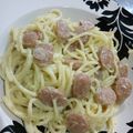 Cooksnap dari Najmarani Devi Firdaus untuk resep Spaghetti carbonara home made