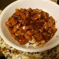 John A. Moss II's cooksnap of when they made Bourbon Chicken.