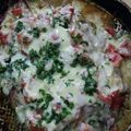 El cooksnap de Marcelo cuando hizo Vacío de cerdo a la pizza.