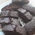 El cooksnap de yosita cuando hizo Brownie con mucho chocolate.