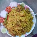 Puja Adhikary (Mistu)'s cooksnap of when they made চিকেন বিরিয়ানি (chicken biriyani recipe in Bengali).