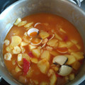 El cooksnap de Silvia cuando hizo Patatas con almejas.