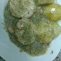 El cooksnap de Mari Gómez Rodríguez cuando hizo Medallones de merluza en salsa verde.