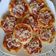 Cooksnap dari Sari Listiarini untuk resep Pizza mini no telur,no susu,pakai terigu murah tapi empuk😍😍