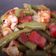 El cooksnap de Pilar cuando hizo Ensalada de judías verdes con gambas.