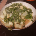 El cooksnap de Cristina Fernandez Miranda cuando hizo Acelgas con patatas en Thermomix.