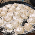 El cooksnap de Sheila D'Alessandro cuando hizo Sorrentino en masa remolacha relleno de ricota y verduras.