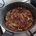 El cooksnap de Estela Mary Long cuando hizo Cebolla caramelizada.