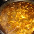 El cooksnap de Danymor cuando hizo Camarones en adobo.