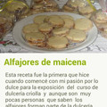El cooksnap de Kevin Velasquez cuando hizo Alfajores de maicena.