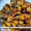 Cooksnap dari Vivin Sugiana~LOVIS CAKE untuk resep 51. Sambal Goreng Kentang Ati Sapi