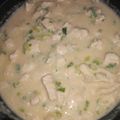 El cooksnap de Stella Fil cuando hizo Pollo al verdeo con o sin crema.