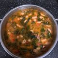 El cooksnap de Mariola Cruz Hernandez cuando hizo Guiso de judías blancas con espinacas y merluza.