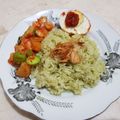 Cooksnap dari juliana untuk resep Nasi Uduk Hijau