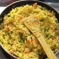 Falguni Shah's cooksnap of when they made વેજ બિરયાની મિક્સ (Veg Biryani Mix Recipe In Gujarati).