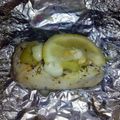 El cooksnap de Helen Martinez Perez cuando hizo Merluza al papillote light.