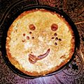 El cooksnap de Giselle Reyna cuando hizo Tarta crumble de manzana con avena y coco (vegana) 🥧.