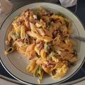 El cooksnap de Naiara cuando hizo Pasta a la carbonara tracional italiana.