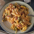 El cooksnap de Naiara cuando hizo Pasta a la carbonara tracional italiana.