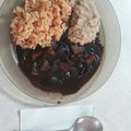 El cooksnap de Rafael Caselín Zepeda cuando hizo Bistec en salsa de chile pasilla.