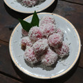 Cooksnap dari Uma Umi untuk resep Klepon Ketan Gula Merah Kenyal no Kapur sirih