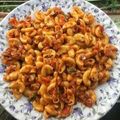 Farhan का कुकस्नैप जब उन्होंने मैकरॉनी (macaroni recipe in Hindi) बनाया था।