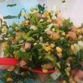 El cooksnap de Leidy Garcia Castro cuando hizo Ensalada campesina.