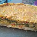 El cooksnap de Yeniffer Cabrera cuando hizo Tarta de zapallitos.