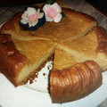 El cooksnap de Zaida TC @alquimiasfood cuando hizo Tarta de queso con melocotón (mejorada).