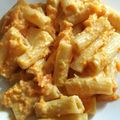 El cooksnap de Javier Rodríguez Genet cuando hizo Spaghetti con salsa de calabaza.