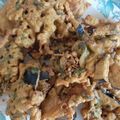 Saira Abdullah's cooksnap of when they made Mix pakora.