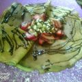 صورة من ام سادن،⁦🇩🇿⁩⁦🇩🇿⁩، شاركها بعد تجربة وصفة كريب حلو 🍓🍫😋
