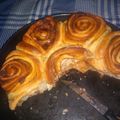 El cooksnap de Maxi Brizuela cuando hizo Torta Húngara o torta de los 80 golpes.