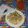 El cooksnap de Karla Nuñez cuando hizo Ensalada de coditos o de pasta de tornillo fría.