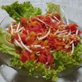 El cooksnap de Patricia Copello cuando hizo Ensalada con brotes de soja fresca.