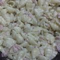 El cooksnap de Aldana Baez cuando hizo Fideos con salsa parisienne.