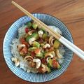 Kristina K's cooksnap of when they made Chili Sesame Avocado & Brown Sushi Rice Bowl for 1.