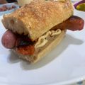 El cooksnap de Marieta cuando hizo Bocata de longanizas.