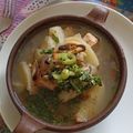 El cooksnap de Maria del Carmen Becerra Widemann cuando hizo Caldillo de mariscos.