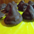 El cooksnap de antonela mansilla cuando hizo Conitos de dulce de leche bañados en chocolate.
