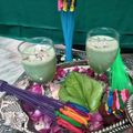 Neena Seth Pandey's cooksnap of when they made Pan Thandai.