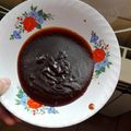 El cooksnap de Virginia Herguedas cuando hizo Salsa barbacoa.