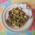 El cooksnap de LuzMa SG cuando hizo Huevos con champiñones y espinacas 😍.