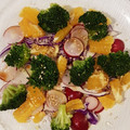 El cooksnap de Aida Cocina cuando hizo Ensalada de naranja, brócoli, lombarda y rabanitos.