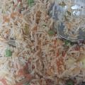 Saira Abdullah's cooksnap of when they made Vegetables fried rice.